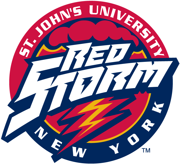 St.Johns RedStorm 1992-2001 Alternate Logo 02 vinyl decal